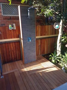 Backyard Deck Installation
